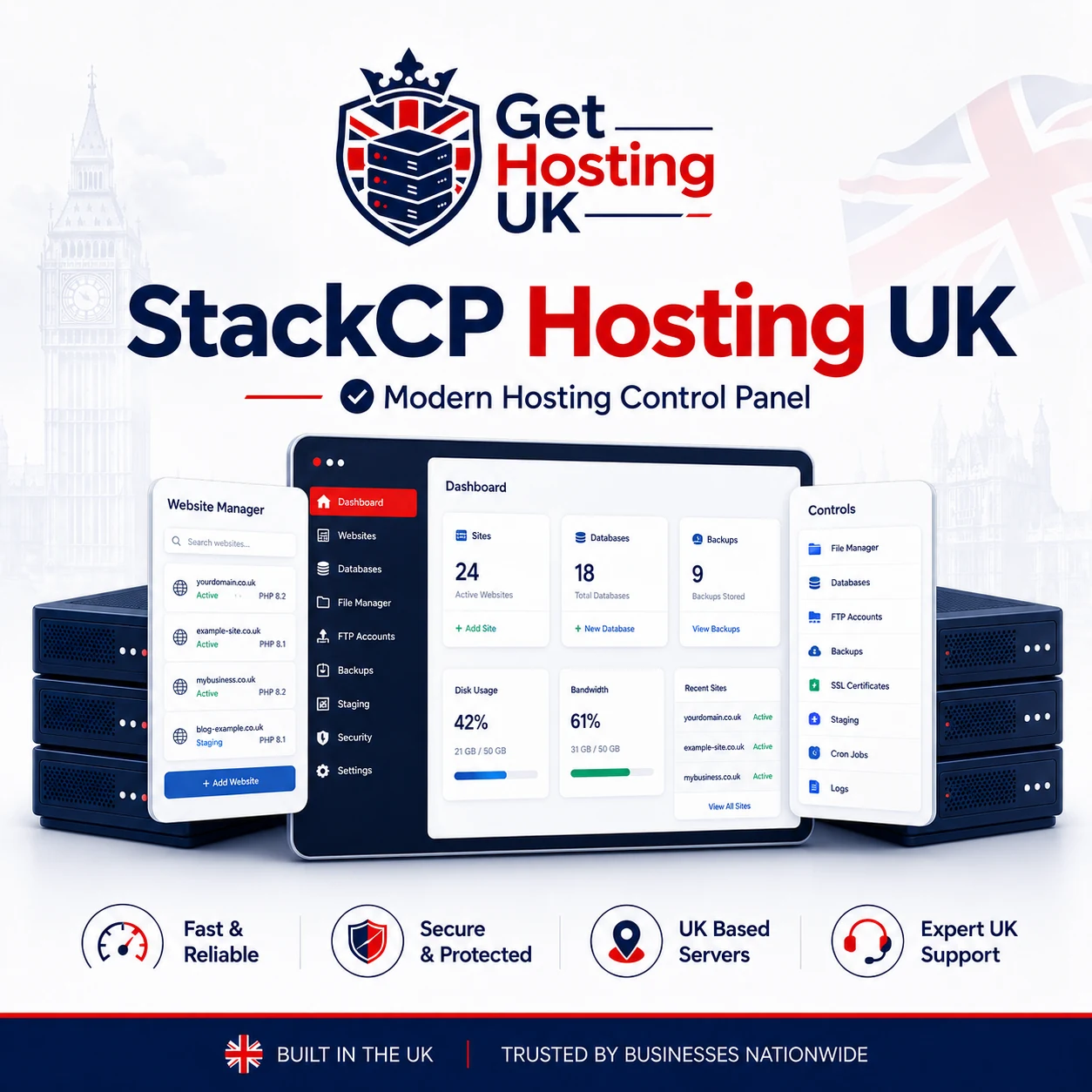 Stack CP Hosting UK